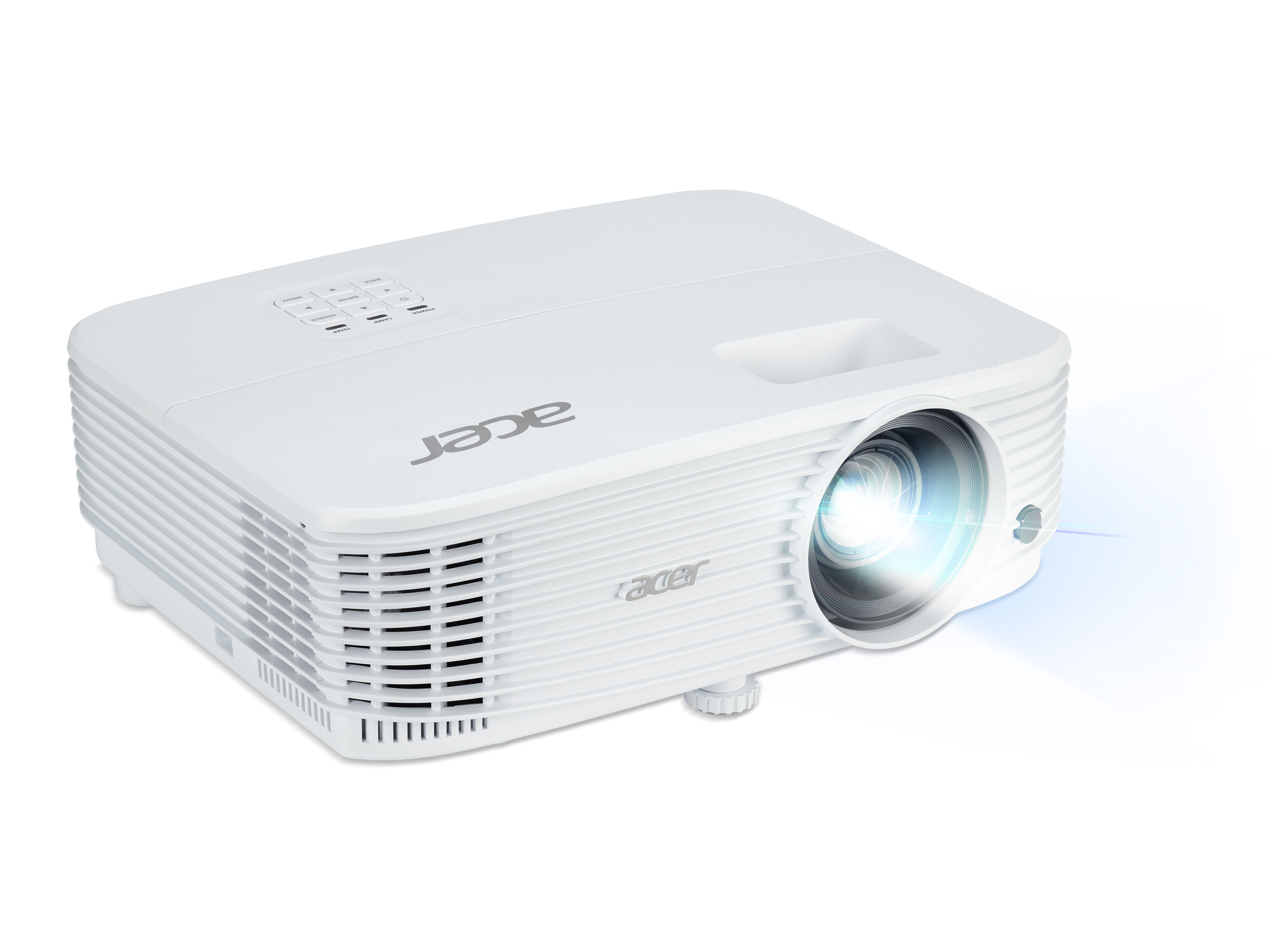Acer Essential P1357Wi videoproiettore Proiettore a raggio standard 4500 ANSI lumen DLP WXGA (1280x800) Compatibilità 3D Bianco [MR.JUP11.002]