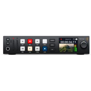 Blackmagic Design Videoregistratore virtuale  HyperDeck Studio HD Plus Nero [BM-HYPERD/ST/DCHP]