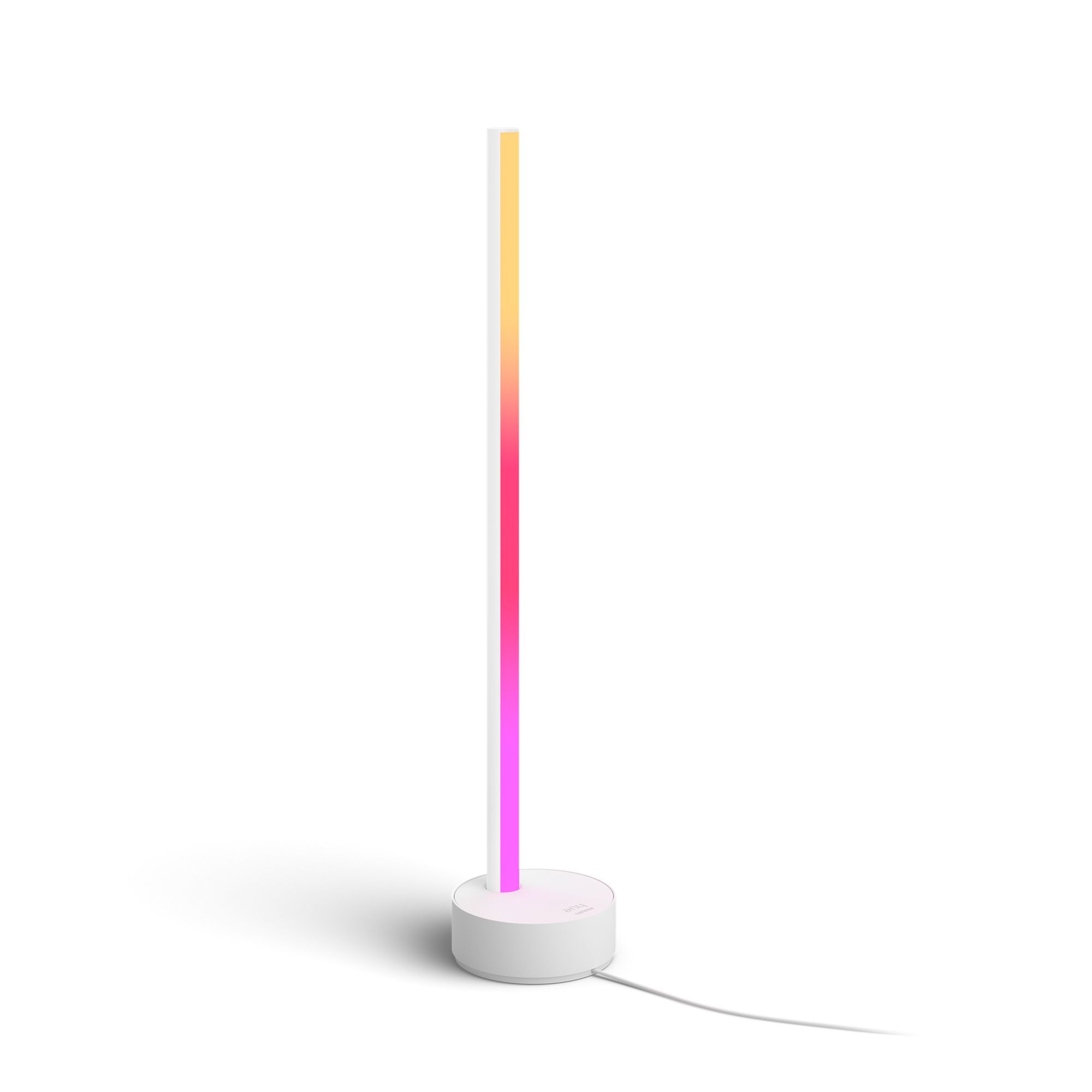 philips hue white and color ambiance ambiancegradient gradient signe lampada smart da tavolo bianca [915005986901]