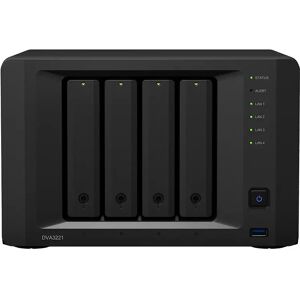 Synology DVA3221 Videoregistratore di rete (NVR) Nero [DVA3221]