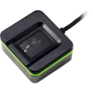 2N Telecommunications 9137423E lettore di impronte digitali USB 2.0 Nero, Verde [9137423E]