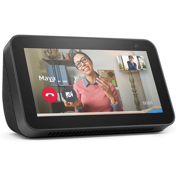 amazon dispositivo di assistenza virtuale  echo show 5 [5c34-00p+5s01-03y]