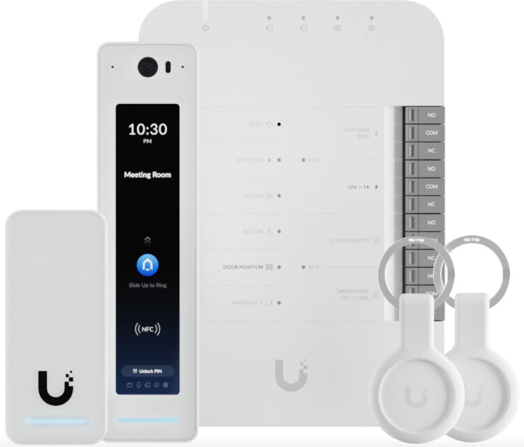 ubiquiti g2 starter kit professional sistema di sicurezza e controllo argento [ua-g2-sk-pro]