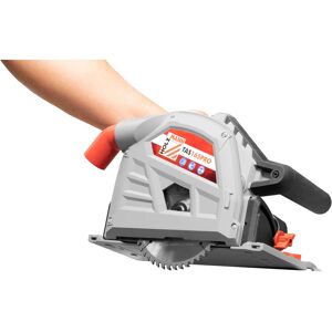 Holzmann TAS165PRO sega circolare portatile 16,5 cm Nero, Grigio, Rosso 5000 Giri/min 1400 W [TAS165PRO]