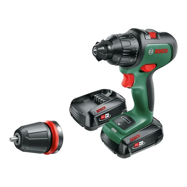 bosch trapano  advancedimpact 18 1500 giri/min senza chiave 1,1 kg nero, verde [06039b5109]