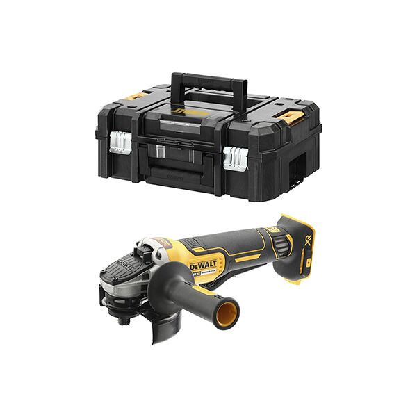 dewalt dcg406nt-xj levigatrice portatile levigatrice a disco 9000 giri/min nero, grigio, giallo senza batteria/caricabatteria [dcg406nt-xj]