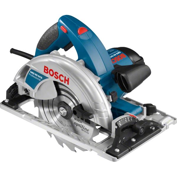 bosch sega circolare  gks 65 gce + fsn 1400 19 cm nero, blu 5000 giri/min 1800 w [0615990m93]