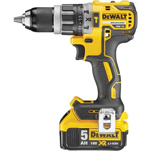 dewalt dcd796p2-qw trapano senza chiave 1,8 kg nero, giallo con batteria e caricabatteria [dcd796p2-qw]