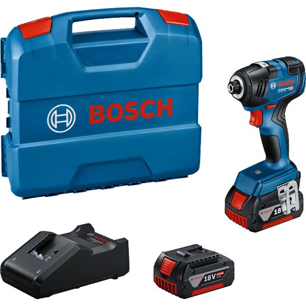 bosch avvitatore a batteria  gdr 18v-200 professional 3400 giri/min nero, blu [06019j2107]