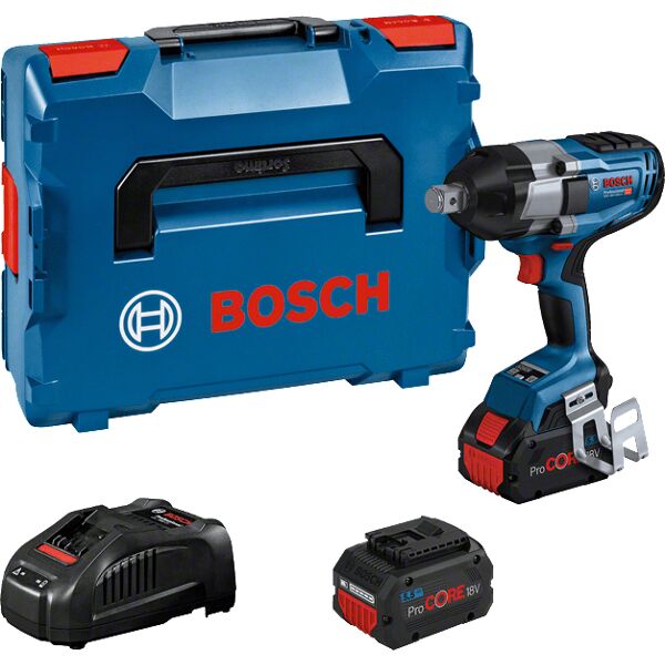 bosch avvitatore a batteria  gds 18v-1050 h 1750 giri/min nero, blu [06019j8503]