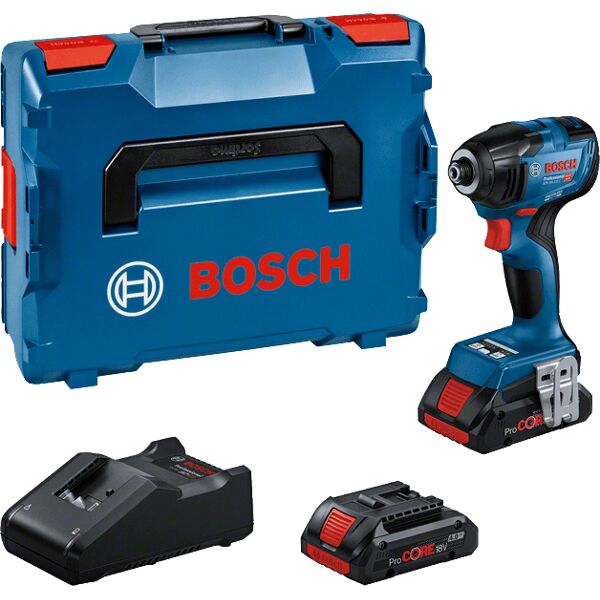 bosch avvitatore a batteria  gdr 18v-210 c professional 3400 giri/min nero, blu [06019j0102]
