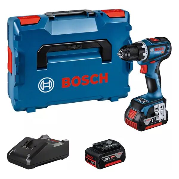 bosch trapano  gsr 18v-90 c 2100 giri/min 1,1 kg nero, blu [06019k6003]