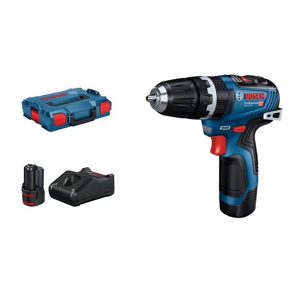 bosch trapano  gsb 12v-35 professional 1750 giri/min senza chiave 800 g nero, blu [06019j9000]