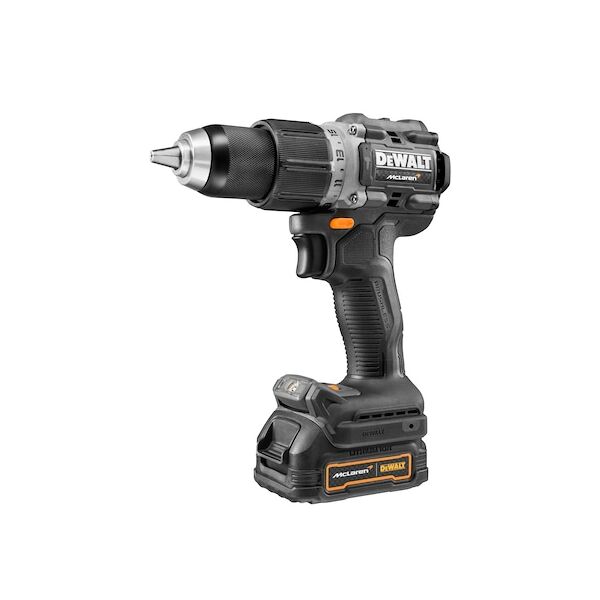 dewalt trapano  dcd85me2qt-qw nero con batteria e caricabatteria [dcd85me2gt-qw]