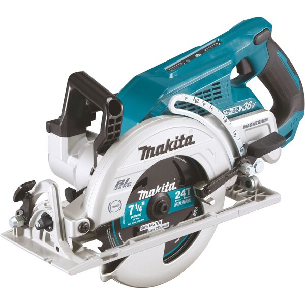 makita drs780z sega circolare portatile 18,5 cm nero, blu 5100 giri/min [drs780z] - senza batteria/senza caricabatterie