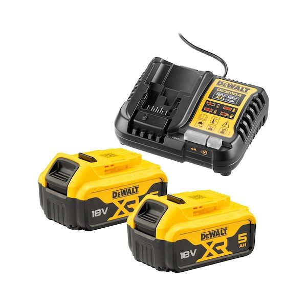 dewalt dcb1104p2-qw batteria e caricabatteria per utensili elettrici set caricabatterie con [dbc1104p2-qw]