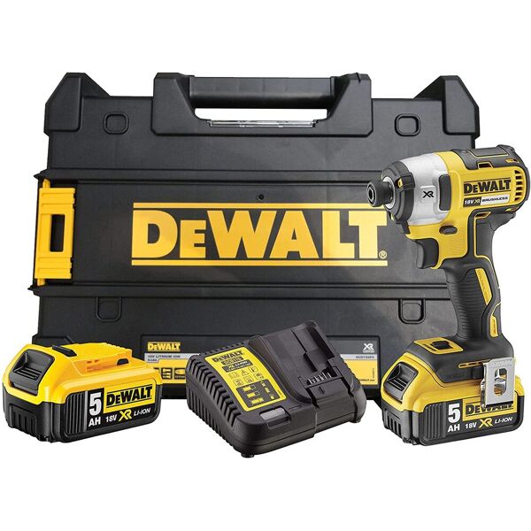 dewalt dcf887p2-qw trapano avvitatore battente con batteria e caricabatteria [dcf887p2-qw]