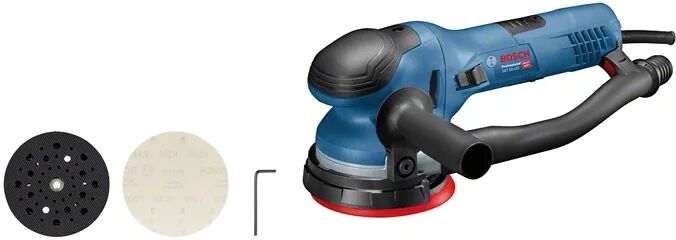 bosch get 55-125 professional levigatrice orbitale casuale 7800 giri/min 15600 opm nero, blu 550 w [0601257000]