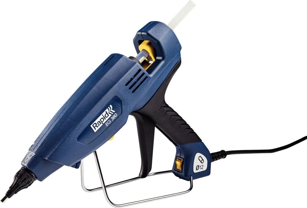 rapid pistola a colla  eg380 per caldo nero, blu, giallo 400 w [eg380]