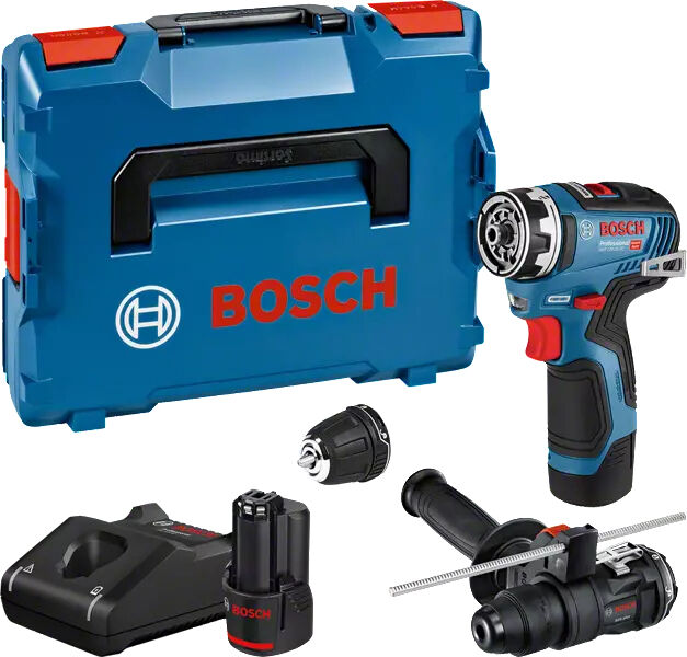 bosch trapano  gsr 12v-35 fc professional 1750 giri/min 590 g nero, blu, rosso [06019h3009]