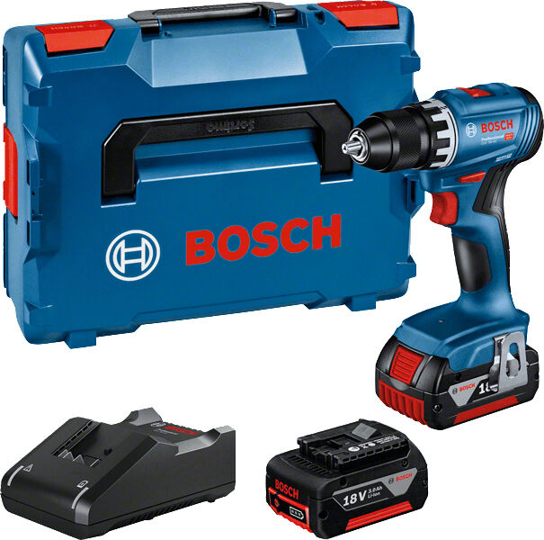 bosch trapano  gsr 18v-45 professional 500 giri/min senza chiave 900 g nero, blu [06019k3204]