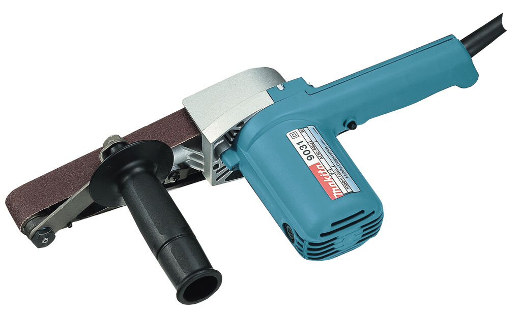 makita 9031 levigatrice portatile levigatrice a nastro nero, blu, argento [9031]