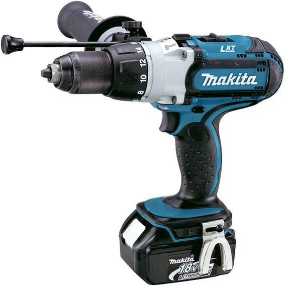 makita dhp451rtj trapano senza chiave 2,5 kg nero, grigio, turchese [dhp451rtj]