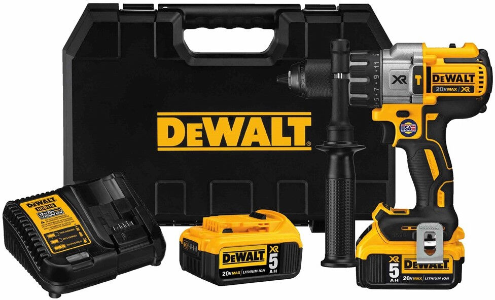 dewalt dcd996p2 trapano senza chiave 2,1 kg nero, giallo [dcd996p2-qw]