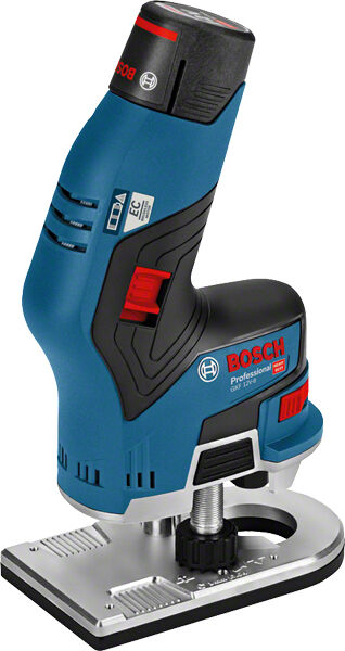 bosch smerigliatrice  gkf 12v-8 professional 13000 giri/min nero, blu, rosso [06016b0000]