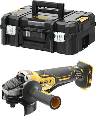 dewalt dcg406nt-xj levigatrice portatile levigatrice a disco 9000 giri/min nero, grigio, giallo senza batteria/caricabatteria [dcg406nt-xj]