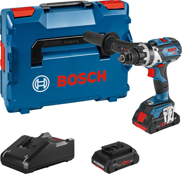 bosch trapano  gsr 18v-110 c 2100 giri/min senza chiave 1,8 kg nero, blu [06019g010a]