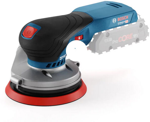 bosch gex 18v-125 professional levigatrice orbitale casuale 10000 giri/min 20000 opm nero, blu, grigio, rosso [0601372201]