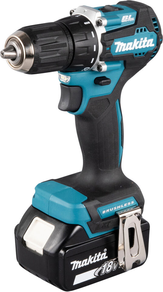 makita avvitatore a batteria  ddf487raj cacciavite elettrico e avvitatore impulso 1700 giri/min nero, verde [ddf487raj]