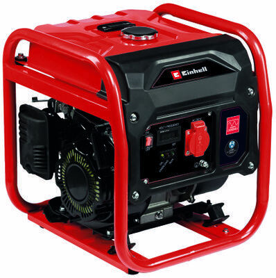 einhell tc-ig 1100 gruppo elettrogeno 1000 w 6,5 l benzina nero, rosso [4152580]