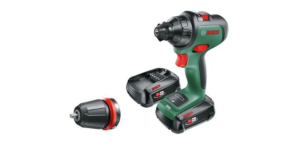 Bosch Trapano  AdvancedDrill 18 1350 Giri/min Senza chiave 1 kg Nero, Verde [06039B5006]