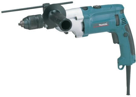 Makita HP2071J trapano 2900 Giri/min Senza chiave 2,5 kg Nero, Blu, Argento [HP2071J]