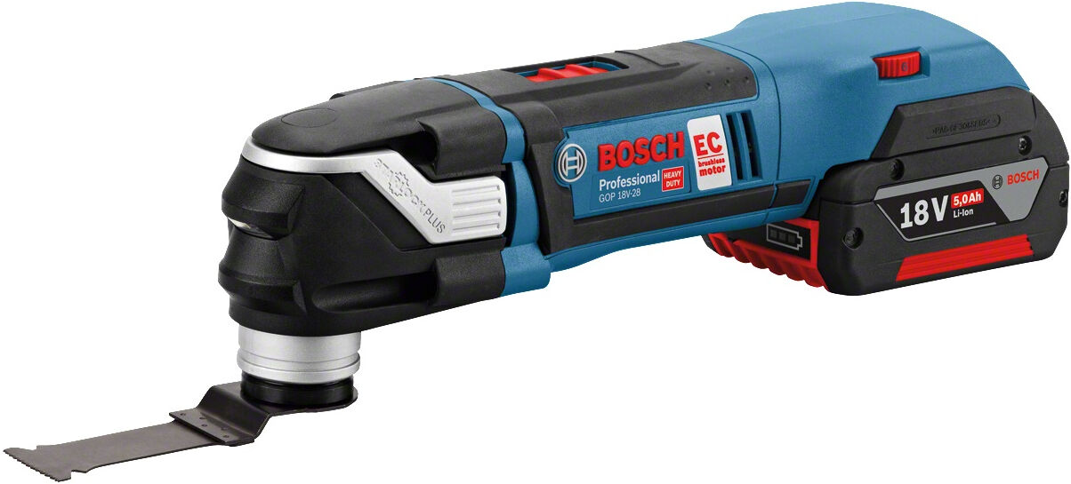 Bosch Cutter universale cordless  GOP 18V-28 Professional Ioni di Litio Nero, Blu, Rosso Senza batteria e senza caricabatteria [06018B6001]