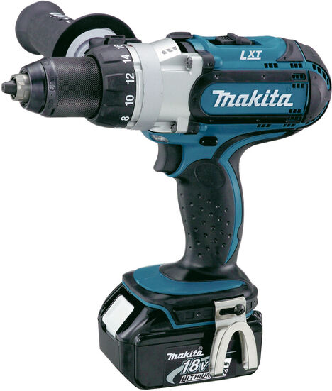 Makita DDF451RTJ trapano Senza chiave 2,1 kg Nero, Blu [DDF451RTJ]