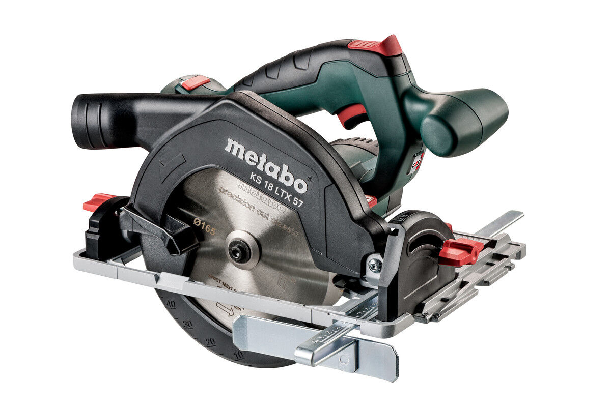 Metabo Sega circolare  KS 18 LTX 57 16,5 cm Nero, Verde, Rosso, Argento 4600 Giri/min [601857840]