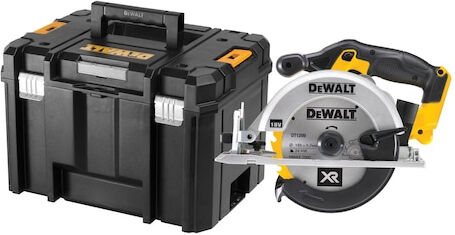 DeWalt Sega circolare  DCS391NT-XJ 16,5 cm Nero, Giallo 5150 Giri/min senza batteria/caricabatteria [DCS391NT]