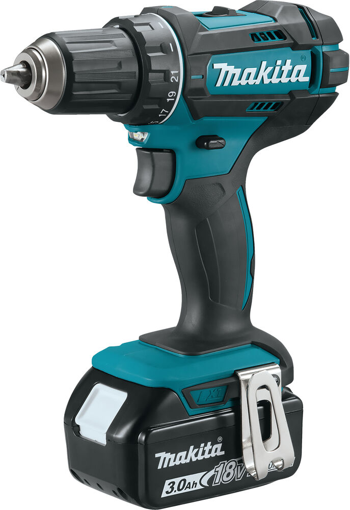 Makita Trapano  DDF482RFJ 1900 Giri/min Senza chiave Nero, Blu [DDF482RFJ]