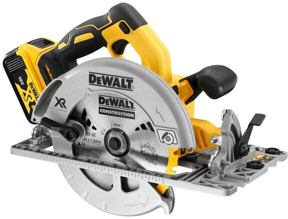 DeWalt DCS572NT sega circolare portatile 18,4 cm Giallo 5500 Giri/min [DCS572NT]