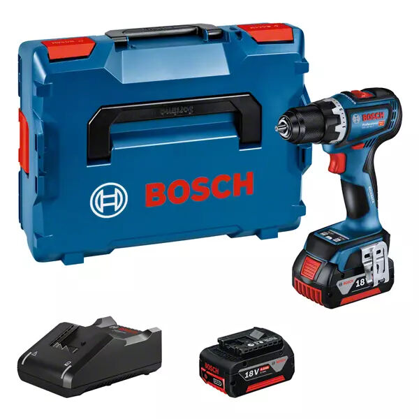 Bosch Trapano  GSR 18V-90 C 2100 Giri/min 1,1 kg Nero, Blu [06019K6003]