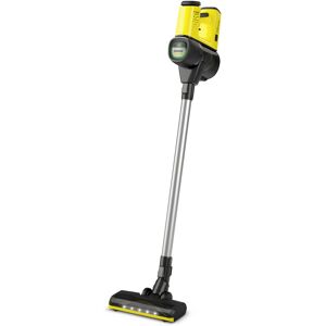 Kärcher Scopa elettrica  VC 6 Cordless ourFamily Aspirapolvere a bastone Batteria Secco Ciclonico, HEPA Senza sacchetto 0,8 L Nero, Giallo 2,5 Ah [1.198-660.0]