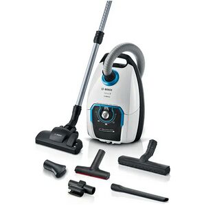 Bosch Serie 8 BGB75XSIL aspirapolvere a traino 5 L Aspiratore cilindro Secco 650 W Sacchetto per la polvere [BGB75XSIL]