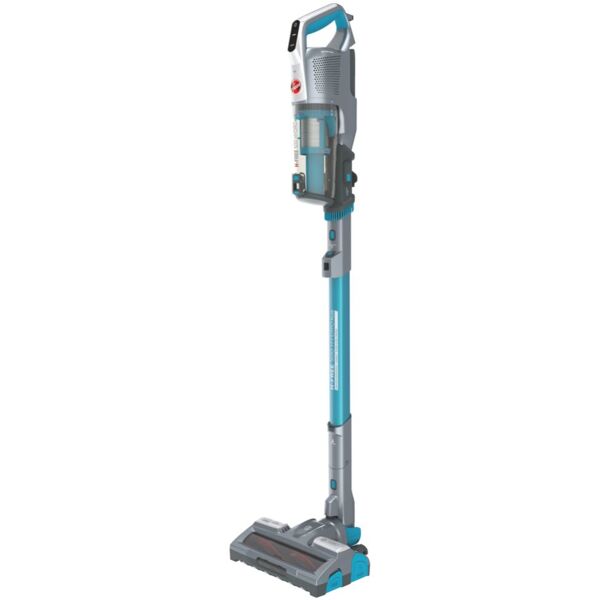 hoover scopa elettrica  hf522ysp 011 aspirapolvere a bastone batteria secco e bagnato micro senza sacchetto 0,45 l 330 w grigio [39400962]