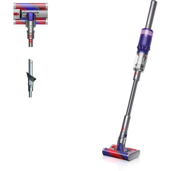 dyson aspiratore portatile  omni glide aspirapolvere senza filo nichel, viola senza sacchetto [470525-01]