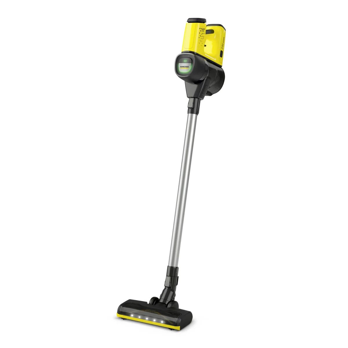 Kärcher Scopa elettrica  VC 6 Cordless ourFamily Aspirapolvere a bastone Batteria Secco Ciclonico, HEPA Senza sacchetto 0,8 L Nero, Giallo 2,5 Ah [1.198-660.0]