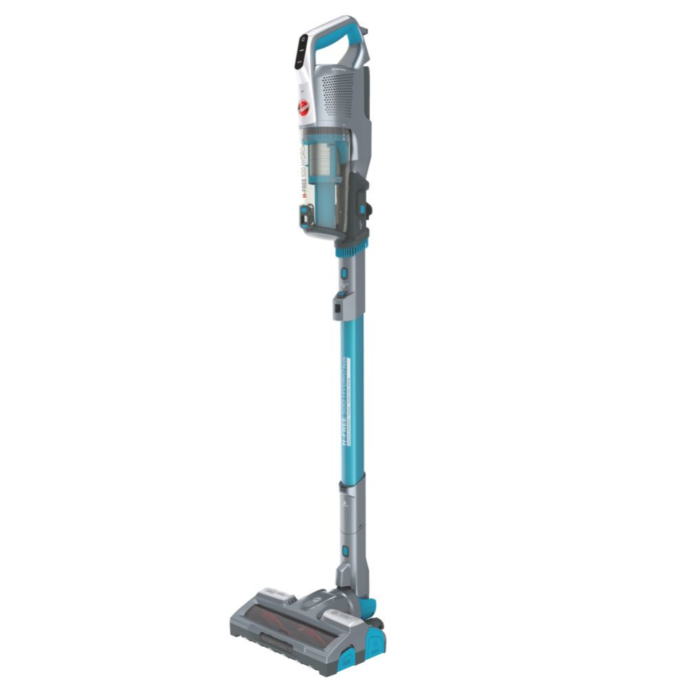 Hoover Scopa elettrica  HF522YSP 011 Aspirapolvere a bastone Batteria Secco e bagnato Micro Senza sacchetto 0,45 L 330 W Grigio [39400962]