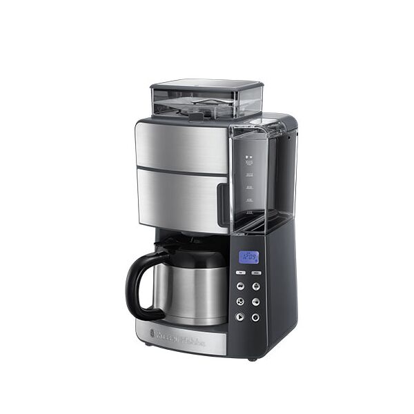 russell hobbs macchina per caffè  grind and brew thermal carafe automatica da combi 1 l [23831 016 001]